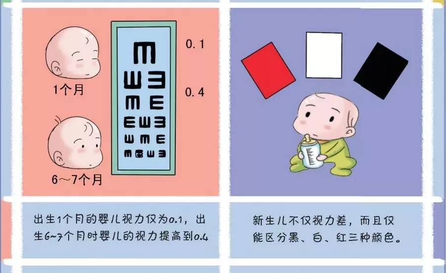 四个月宝宝视力发展解析